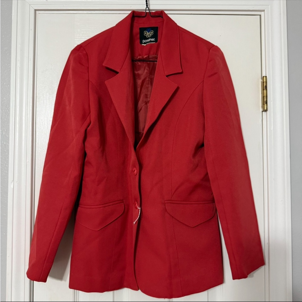 Panther-Red Blazer